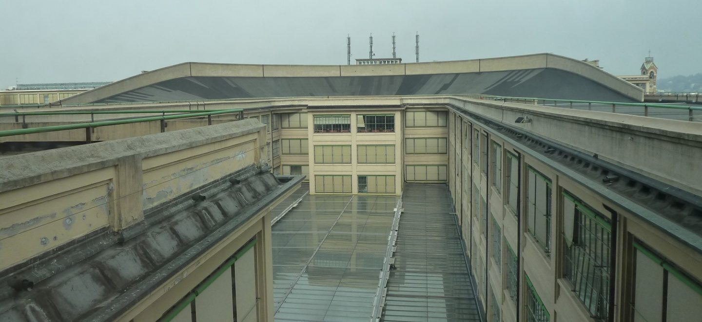 Turin Lingotto Teststrecke la pista